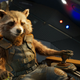 Rocket Raccoon flying in Guardians of the Galaxy Vol. 2. Image: Disney